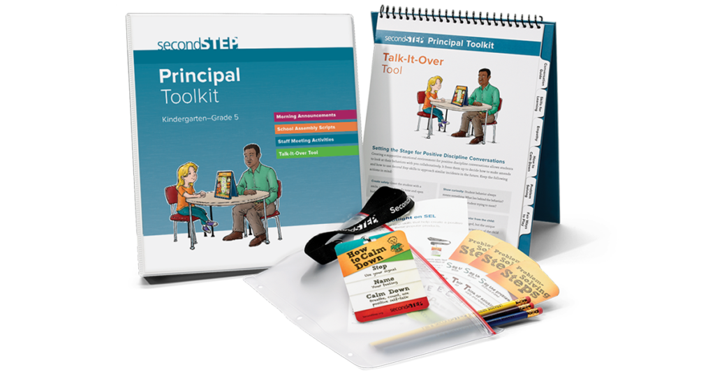 second step, principal toolkit, K-5, SEL, back to school, back to school basics