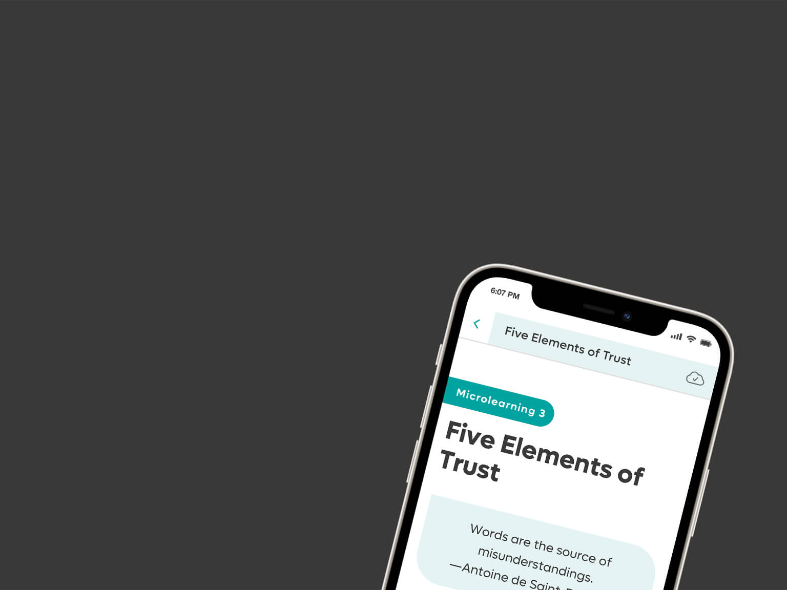 iphone with sela program on screen