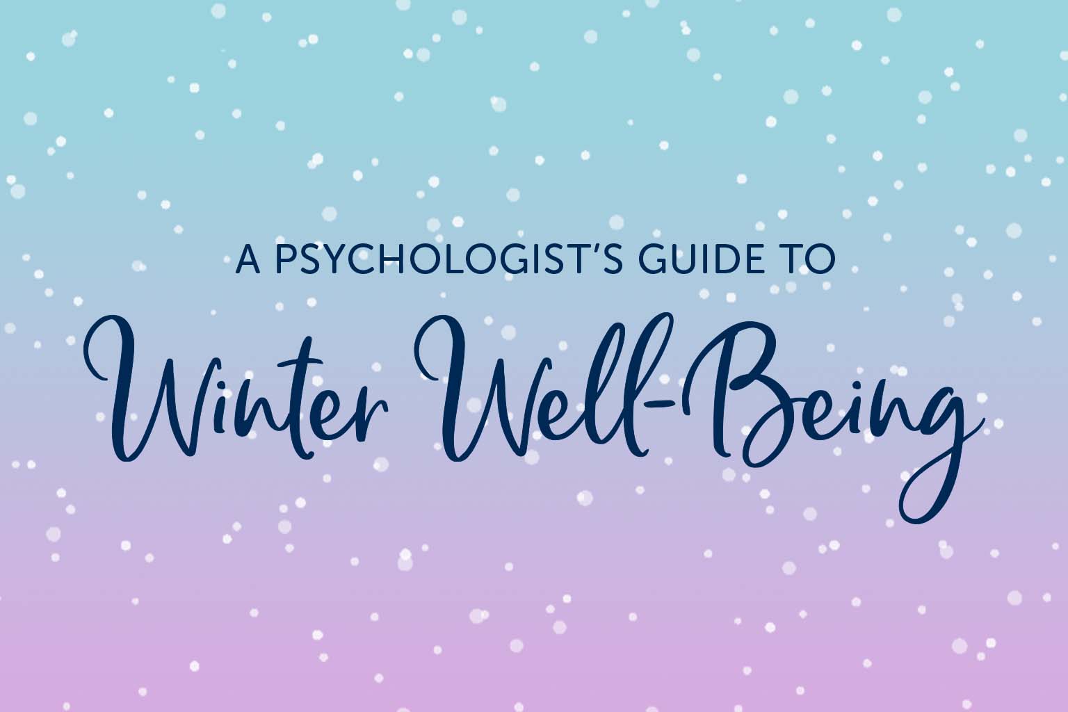 Winter Well-Being Logos Download.
