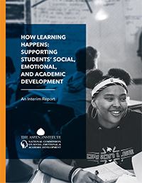 report cover; social-emotional skills